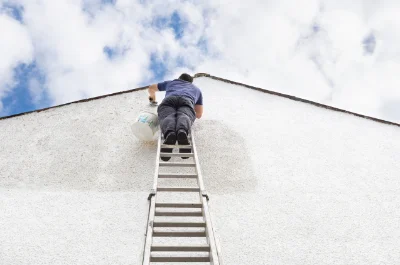 Peinture extérieure au Saulchoy — façades et ravalement